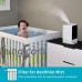 iSPECLE Humidifiers  2.5L Ultrasonic Cool Mist Humidifiers for Bedroom with Hygrometer  Auto Shut off Baby Humidifier Quiet Easy Top Fill/Clean Nursery Humidifiers for Babies Kids Room Home - B077MT938W
